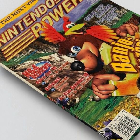 Nintendo Power Magazine Volume 109 Banjo Kazooie w/ Poster WWF Austin June 1998 - Picture 4 of 15